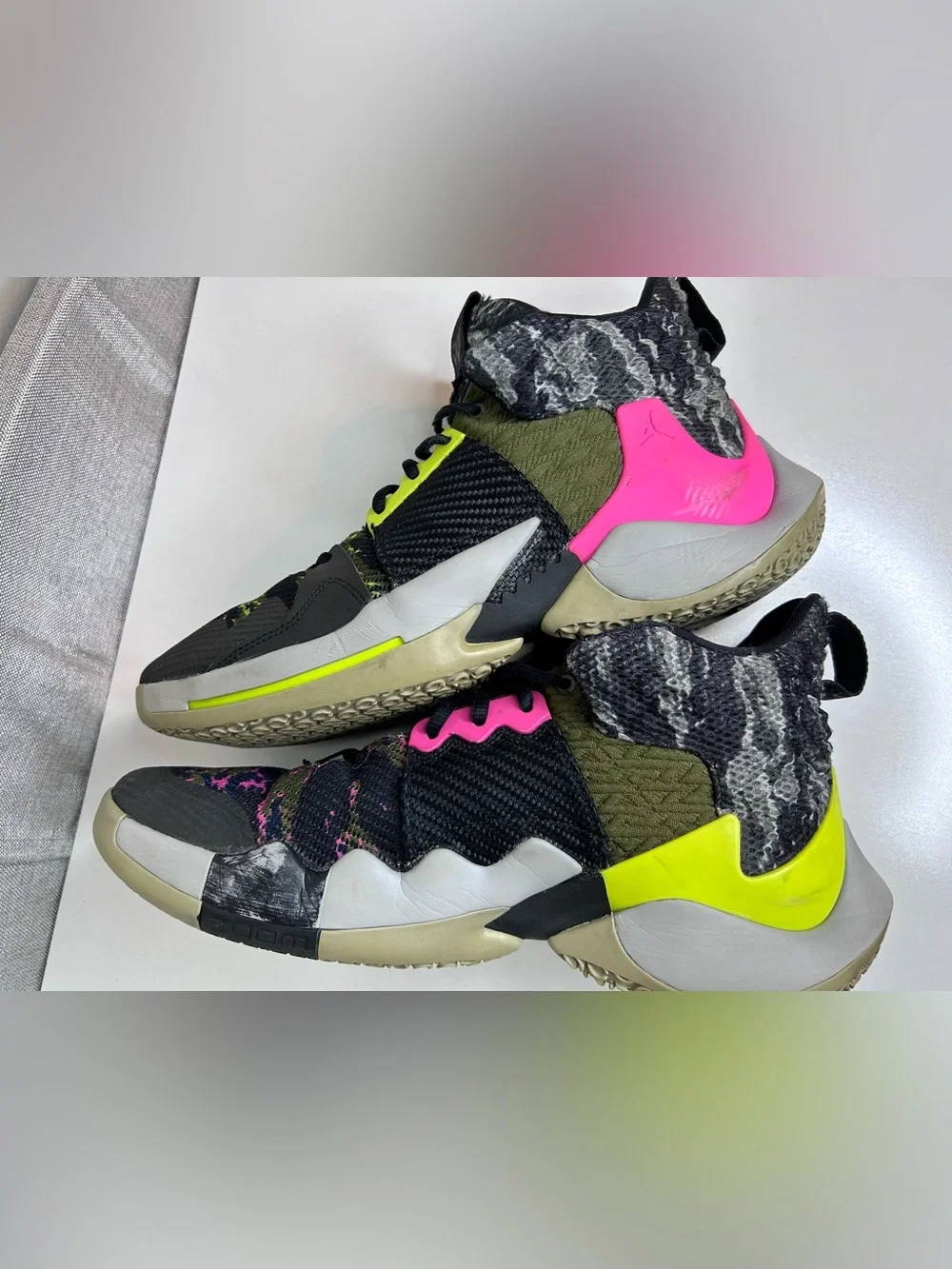 Jordan Why Not Zer0.3 Russell Westbrook Men’s 12 Multicolor Basketball Shoes